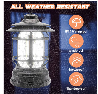 Zestaw 2 lamp kempingowych LED – niezawodne oświetlenie na każdą wyprawę!