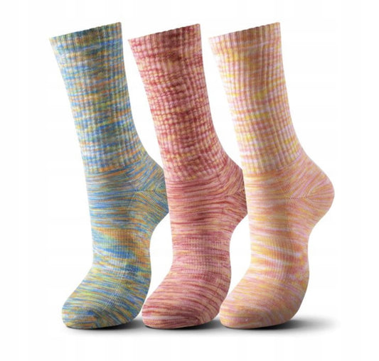 męskie skarpety 3pack Bawełniane,Bezszwowe,Rozmiar 44-47 kolorowe śmieszne