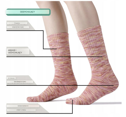 męskie skarpety 3pack Bawełniane,Bezszwowe,Rozmiar 44-47 kolorowe śmieszne