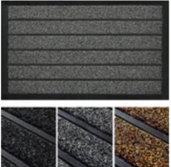 Wycieraczka zewnetrzna przylegająca do podłoża pod drzwi 40 x 60 cm