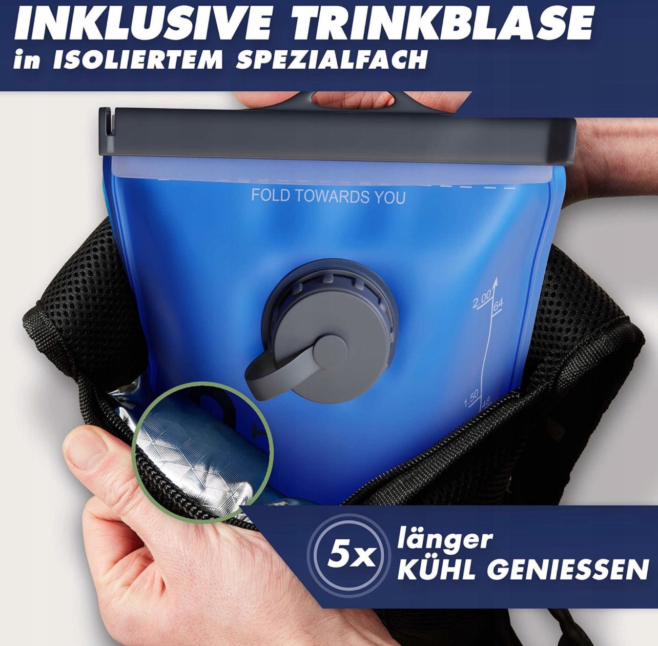 Plecak do biegania z nawodnieniem