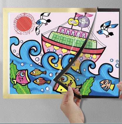 Magnetyczne ramki do zdjęć 6 sztuk