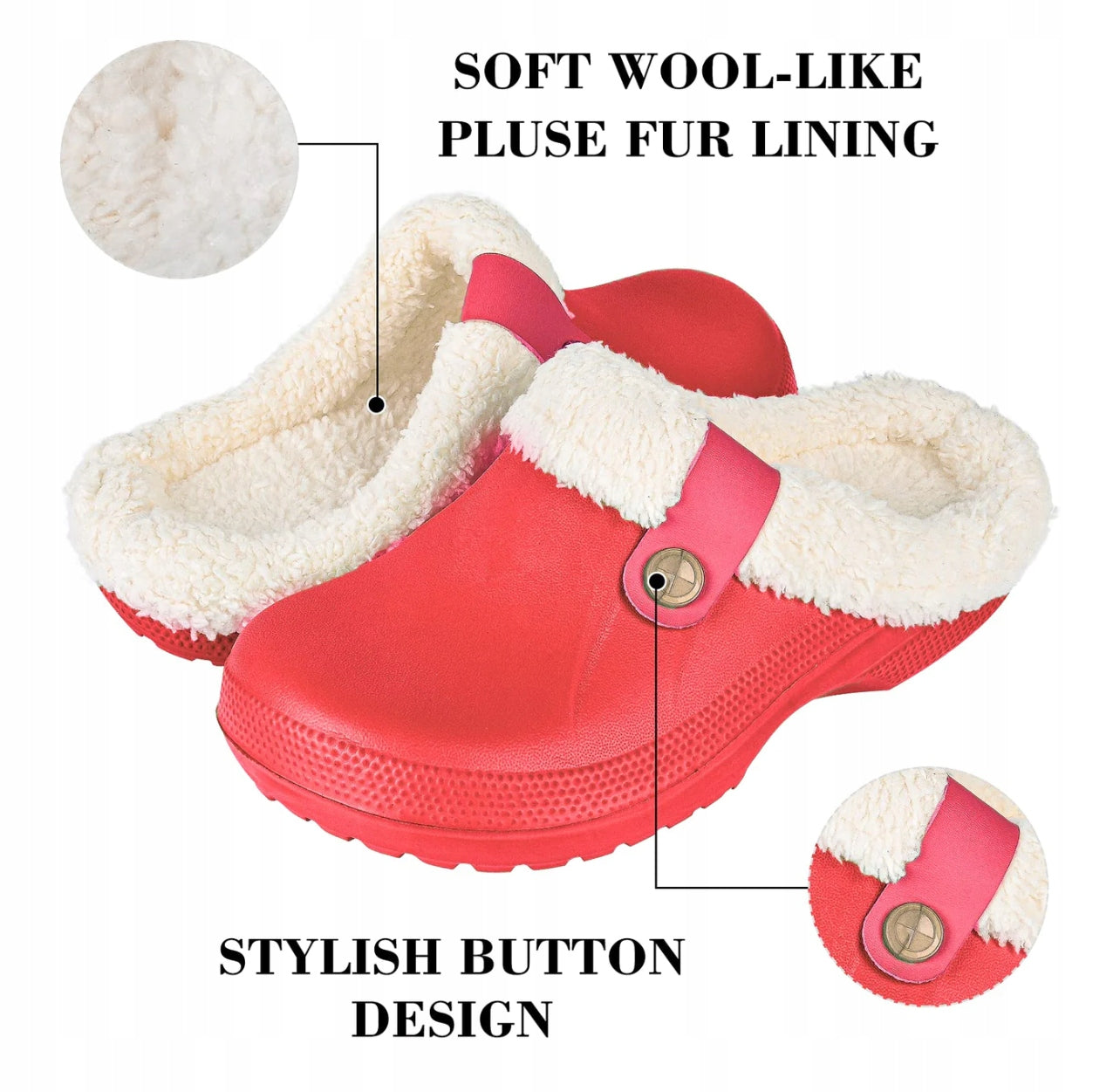 chodaki damskie ocieplane rozmiar 37-38