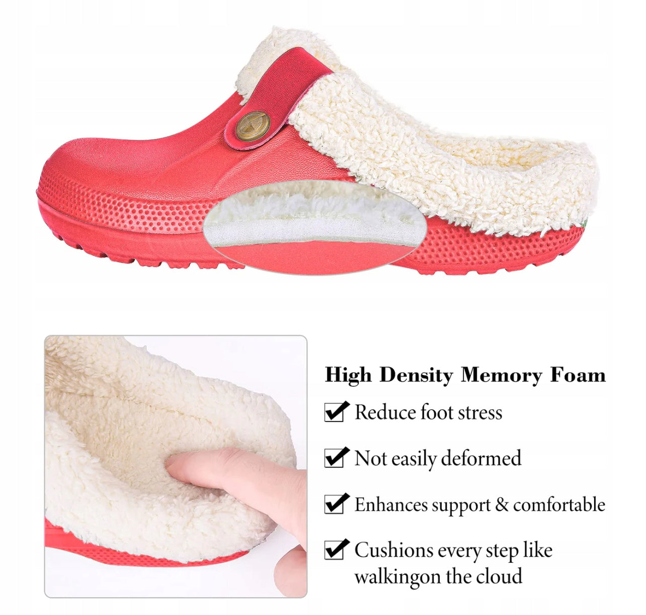 chodaki damskie ocieplane rozmiar 37-38